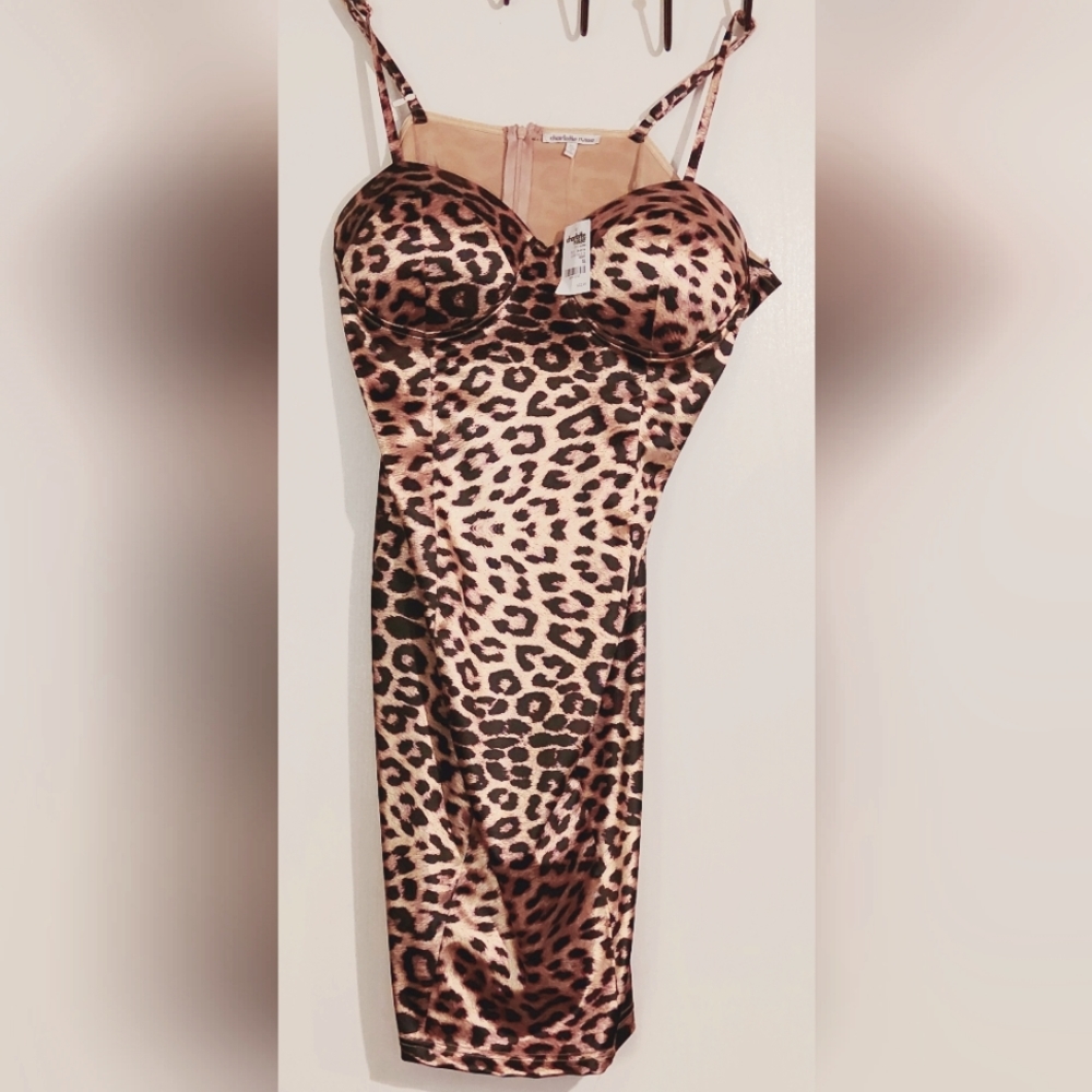 Charlotte Russe Leopard Print Sleepwear